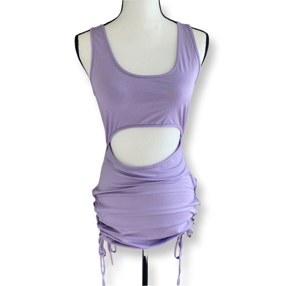 NWOT Lavender Cutout Swim Dress From Eden Sky in Size Large